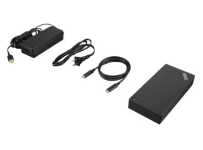 Lenovo ThinkPad USB-C Dockingstation inkl lader og kabel - Refurbished