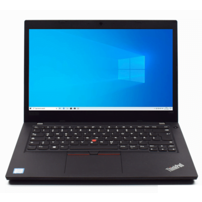 - 14" Lenovo ThinkPad L480 - Intel i3 8130U 2,2GHz 128GB SSD 8GB Win10 Pro - Sølv stand - Grøn Computer - Genbrugt IT med omtanke - l480 01 win10 1557489