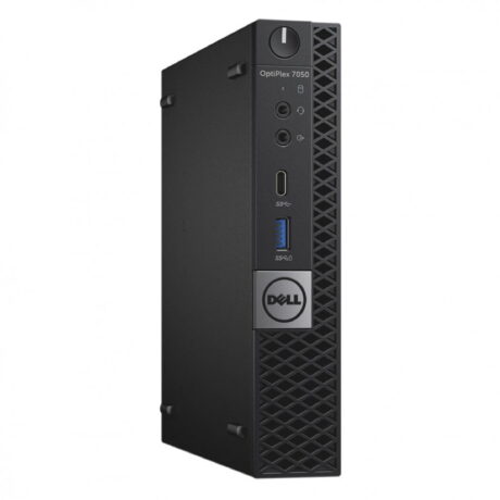 Dell OptiPlex 7050 Micro - Intel i5 6600 3,3GHz 256GB SSD 8GB Win10 Pro - Sølv stand
