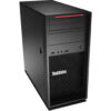 Lenovo ThinkStation P520c -  Intel Xeon W-2125 4.0GHz 512GB NVMe + 1TB HDD 32GB Win10 Pro - GeForce GTX 1060 - Sølv stand