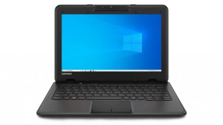 11" Lenovo 100e - Intel Celeron N3450 1,1GHz 128GB SSD 4GB Win10 Pro - Bronze stand