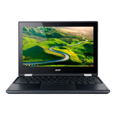 - 11" Acer Chromebook R11 N15Q8 - Intel Celeron N3160 1,6GHz 32GB eMMC 4GB Webcam Chrome OS - Touch - Sølv stand - Grøn Computer - Genbrugt IT med omtanke - acerchromebookn15q8 1558864