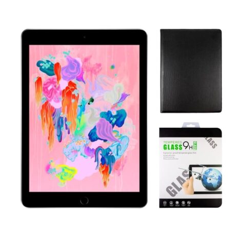 Apple iPad 6 32GB WiFi (Space Gray) - Bronze stand - 2018 - Pakketilbud