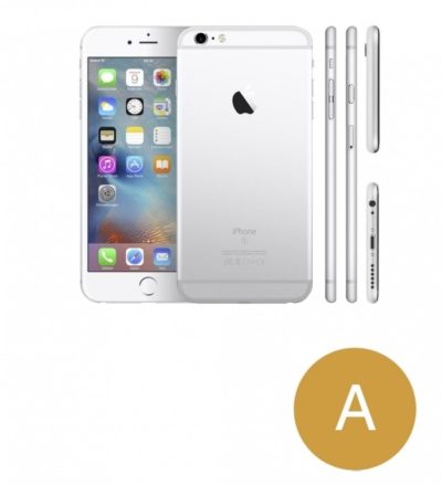 - Apple iPhone 6S 64GB (Sølv) - Guld stand - Grøn Computer - Genbrugt IT med omtanke - 6s silver aa 36400