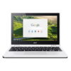 11" Acer Chromebook R11 CB5-132T - Intel Celeron N3160 1,6GHz 32GB eMMC 4GB Chrome OS - Sølv stand