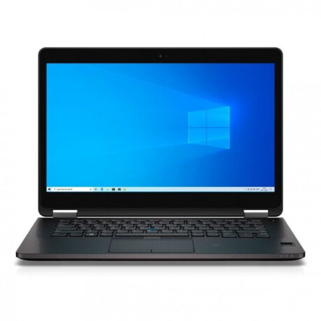 14" Dell Latitude E7470 - Intel i5 6300U 2,4GHz 256GB SSD 8GB Win10 - Sølv stand