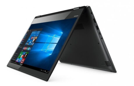14" Lenovo Yoga 510-14IKB - Intel i5 7200U 2,5GHz 240GB SSD 8GB Win10 Pro - Radeon Graphics - Sølv stand