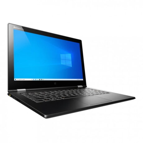 13" Lenovo Yoga 2 PRO - Intel i5 4200U 1,6GHz 128GB SSD 4GB Win10 Home- Touchskærm - Sølv stand