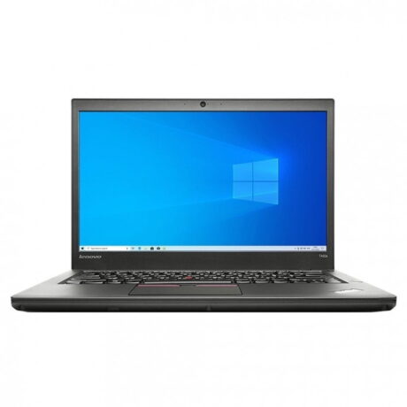 14" Lenovo ThinkPad T450s - Intel i5 5300U 2,3GHz 240GB SSD 8GB Win10 Pro - Sølv stand