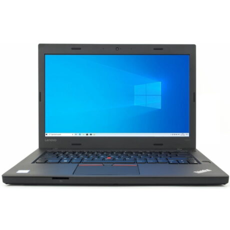 14" Lenovo ThinkPad T460p - Intel i5 6440HQ 2,6GHz 240GB SSD 8GB Win10 Pro - GeForce 940MX - Sølv stand