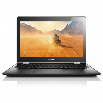 14" Lenovo Yoga 500-14ACL - Intel i3 4030U  1,9GHz 240GB SSD 8GB Win10 Pro - Touchskærm - Sølv stand