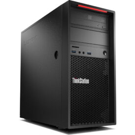 Lenovo ThinkStation P410 -  Intel Xeon E5-1630v4 3,7GHz 256GB NVMe 32GB Win10 Pro - Dual NVS 510 - Sølv stand