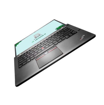 - upcycle it ThinkPad Lenovo T450 (Refurbished) Grade B i5-5300U Notebook 35,6 cm (14") HD+ Intel® Core™ i5 8 GB DDR3L-SDRAM 240 GB SSD Windows 10 Pro Sort - Grøn Computer - Genbrugt IT med omtanke - 100143008 3455357761