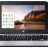 11.6" HP Chromebook 11 G3 - Intel Celeron N2840 2,16GHz 16GB eMMC 4GB Webcam Chrome OS - Sølv stand
