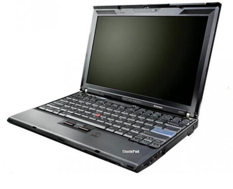12" Lenovo ThinkPad X200 - Intel Core 2 Duo P8700 2,53GHz 128GB SSD 4GB Win10 Home - Guld stand