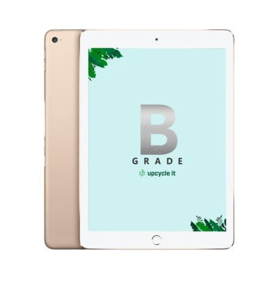 - upcycle it Apple iPad Air 2 64 GB 24,6 cm (9.7") Wi-Fi 5 (802.11ac) iOS 14 Renoveret Guld - Grøn Computer - Genbrugt IT med omtanke - 101928185 4166421559