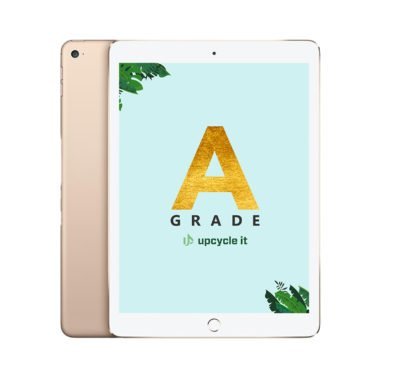 - upcycle it Apple iPad Air 2 64 GB 24,6 cm (9.7") Wi-Fi 5 (802.11ac) iOS 14 Renoveret Guld - Grøn Computer - Genbrugt IT med omtanke - 101928241 9631341548