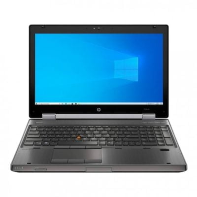 - 15" HP EliteBook 8560w - Intel i7 2670QM 2,2 GHz 128GB SSD 8GB Win10 Pro - Quadro 1000M - Sølv stand - Grøn Computer - Genbrugt IT med omtanke - 1 1560911