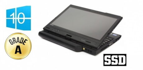 12" Lenovo ThinkPad X220 Tablet - Intel i5 2520M 2,5GHz 128GB SSD 8GB Win10 Pro - Touchscreen - Sølv stand