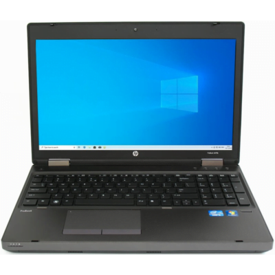 15" HP ProBook 6570b - Intel i3 2370M 2,4GHz 128GB SSD 8GB Win10 Pro - Sølv stand