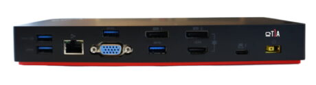 T1A O-L-03X7133-EU dockingstation Ledningsført Thunderbolt 3 Sort