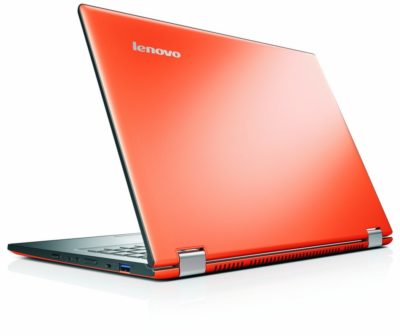 - 13" Lenovo Yoga 2 13 - Intel i7 4510U 2,0GHz 240GB SSD 8GB Win10 Pro - Touchskærm - Orange - Guld stand - Grøn Computer - Genbrugt IT med omtanke - 1 1561876