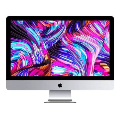 - 27" Apple iMac 5K - Intel i5 8500 3,0GHz 1TB Fusion drive 8GB (2019) - Guld stand - Grøn Computer - Genbrugt IT med omtanke - imac5k2019 1560740