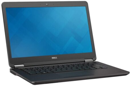 Dell Latitude E7450 | i5-5300U 2.30GHz / 256GB SSD | 8GB RAM / 14" FHD / Sølv stand