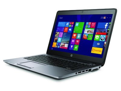 HP EliteBook 840 G2 | i5-5200U 2.20GHz / 256GB SSD | 8GB RAM / 14" HD+ / Sølv stand