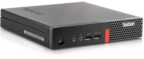 Lenovo ThinkCentre M710Q Tiny i5-6500T 8RAM 256SSD Win10Pro - Guld stand