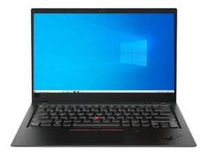 14" Lenovo ThinkPad X1 Carbon 6th Gen - Intel i7 8550U 1,8GHz 256GB SSD 8GB Win10 Pro - Sølv stand