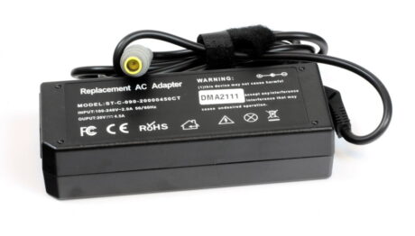 Lenovo 90W 20V 4.5A strømforsyning med 7.9mm x 5.5mm central pin inside - Kompatibel