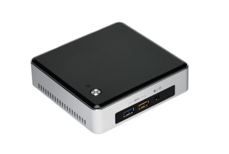 Intel NUC NUC5i3RYK - Intel i3 5010U 2,1GHz 256GB NVMe 8GB Win10 Pro - Sølv stand