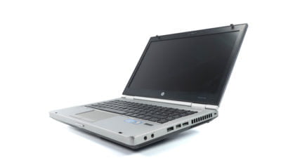 HP EliteBook 8460P | i5-2520m 2.5Ghz / 8GB RAM / 120GB SSD | 14" HD / Bronze stand