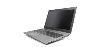 HP ZBOOK 15 G5 - i7-8850h 2.6GHz - 32GB RAM - 512GB NVME - 15" Quadro P2000 FHD - Sølv stand
