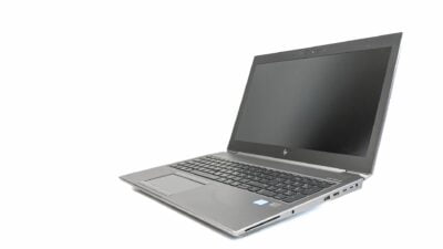 HP ZBOOK 15 G6 - i7-9850h 2.6GHz - 32GB RAM - 1000GB NVME - 15" Quadro T2000 FHD - Sølv stand
