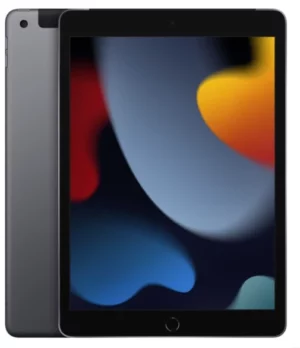 Apple iPad 9 64GB WiFi + Cellular (Space Gray) - 2021 - - Sølv stand