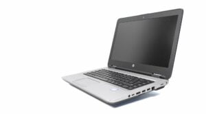 HP ProBook 640 G2 - i5-6300u 2.4GHz - 8GB RAM - 256GB SSD - 14" HD - Sølv stand