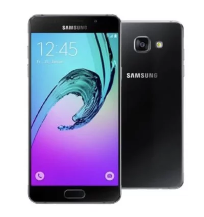 Samsung Galaxy A5 2016 16 GB  (Sort) - Sølv stand