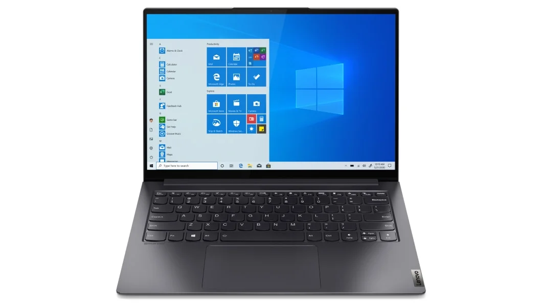 Lenovo Yoga Slim 7 Pro 14ACH5 - 14" 2.2K skærm - Ryzen 5 5600H CPU - 16GB RAM - 512GB NVME SSD - Windows 10 - Genproduceret guld stand