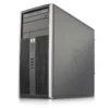 HP Compaq 6000 Pro MT - Intel Core 2 Duo 2,93GHz 128GB SSD 8GB Win10 Pro - Sølv stand