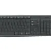 Logitech MK235 Wireless Combo - Tastatur & Mus sæt - Nordisk - Grå