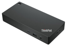 Preowned Lenovo ThinkPad Universal USB-C Dock 40AY - Guld stand - Guld stand