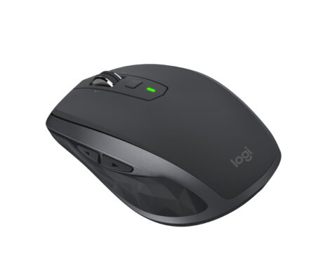 Logitech MX Anywhere 2S Wireless Mouse - Graphite - Mus - Laser - 7 knapper - Grå