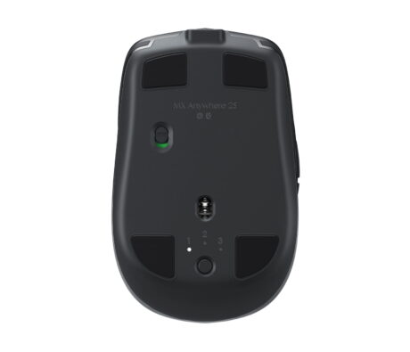 Logitech MX Anywhere 2S Wireless Mouse - Graphite - Mus - Laser - 7 knapper - Grå