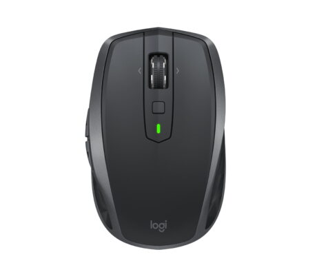 Logitech MX Anywhere 2S Wireless Mouse - Graphite - Mus - Laser - 7 knapper - Grå