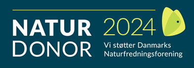 Vi støtter Danmarks Naturfredningsforenings projekt "Naturdoner".