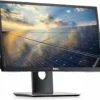 OUTLET: Dell Monitor P2217H - 21,5" - 60 Hz - 1920 x 1080 - Full-HD - 6ms - IPS - Højdejusterbar Fod med Vip, Drej og Rotation - Inkl. Strøm og DisplayPort kabel - Sølv stand
