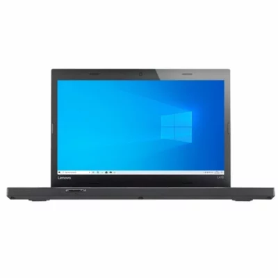 14" Lenovo ThinkPad L470 - Intel i5 6300U 2,4GHz 256GB SSD 8GB Win10 Pro - Sølv stand