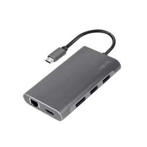 LogiLink USB-C Adapter - Sølv